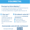 Dépistage cancer colorectal 